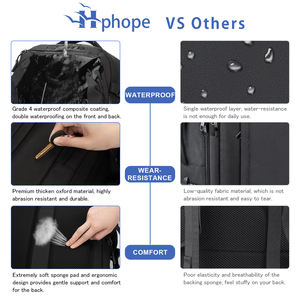 Mochila de Viagem a Vácuo Expansível de Compressão para Acampamento de Grande Capacidade Mochila Outdoor Bolsa de Lazer Impermeável - Product Image 5