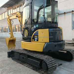 Nouvelle arrivée Komatsu PC55 Excavator Digger d'occasion Prix inférieur Excellent équipement avec une forte puissance et de bonnes performances en vente - Product Image 2