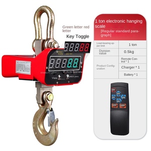 Bán Buôn Trực Tiếp Xem Không Dây In Ấn Móc Quy Mô Điện Tử Dây Treo 2T-5T Công Nghiệp Cần Cẩu Quy Mô Với Tầm Nhìn Rõ Ràng Cho Nâng - Product Image 2