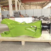 LISEN Cisaille hydraulique rotative à 360 degrés à bec d'aigle pour moteur, certifiée CE, accessoire d'excavatrice pour la déchiquetage de métaux et le démontage de voitures