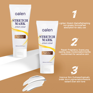 Crème <span class=keywords><strong>anti</strong></span>-<span class=keywords><strong>vergetures</strong></span> efficace pour l'élimination des cicatrices d'acné et de boutons, lotion réparatrice raffermissante et lissante pour la peau - Product Image 6