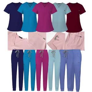 पुरुषों के डॉक्टरों और नर्सों के लिए कस्टम आकार की मेडिकल स्क्रब वर्दी सेट उचित कीमतों में बिक्री पर उपलब्ध - Product Image 4