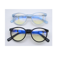 Lunettes de protection contre la lumière bleue avec monture en acétate de haute qualité CR39, verres rouges, forme de visage diamant, approvisionnement en gros