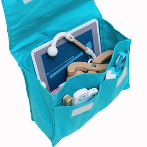 Sac médical en bois pour enfants ensemble de sacs maison Simulation médecin habiller jouets ensemble de jouets pour enfants - Product Image 5