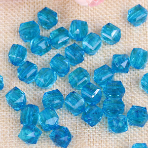 Aomiao's Mystery Acrylic Square <b>Beads</b> 10mm For Jewelry Making Bulk Loose <b>Beads</b> - Product Image 3