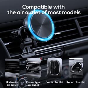 MEMO GW02 New Magnetic Car Charger and <b>Cooler</b> Wireless Semiconductor Charging and Cooling Phone Car Wireless Charger - Product Image 4