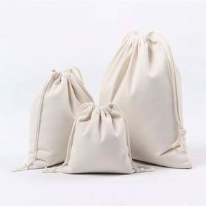 High Quality <b>Canvas</b> <b>Drawstring</b> <b>Bag</b> Custom <b>Canvas</b> String <b>Bag</b> Lightweight <b>Canvas</b> String <b>Bag</b> for School Travel - Product Image 2