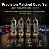 Paire de tubes à vide pentodes Mullard EL84 6P14 pour sortie audio, appairées avec précision, pour audiophiles, Hi-Fi et restauration d'amplificateurs de guitare vintage