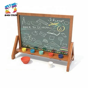 Chevalet d'art en bois pour enfants-Station de dessin réglable à 4 côtés avec effaçable à sec et jouet de créativité éducative <span class=keywords><strong>tableau</strong></span> noir W12B248 - Product Image 5