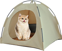 Maison pour animaux de compagnie confortable et portable, résistante à l'usure, tente pour animaux de compagnie, lavable, grand espace pour animaux de compagnie de petite et moyenne taille