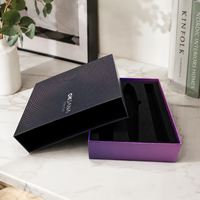 Boîte cadeau magnétique avec insert en mousse EVA, solution d'emballage personnalisée haut de gamme