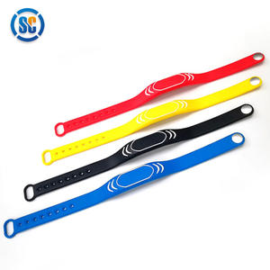 Водонепроницаемый смарт-браслет RFID NFC TK4100 125 кГц из силикона для замков в спортзалах - Product Image 3