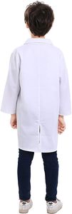 Niños Unisex Pretend Coat Role Play Costume Dress-Up para Navidad Halloween adecuado para niños y niñas de 3 a 12 años de edad Halloween - Product Image 3