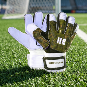 Gants de gardien de but de football sur mesure, antidérapants, à doigts complets, respirants, légers, durables, design allemand - Product Image 2