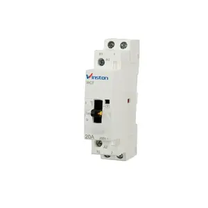 Modular nhà điện 20A 1NO NC hộ gia đình hướng dẫn sử dụng 2 cực Contactor