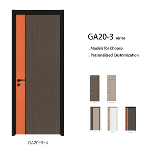 GA20-3 gujia nội thất cửa <span class=keywords><strong>PVC</strong></span> MDF cửa gỗ nhà máy trực tiếp cá nhân tùy biến một cửa dịch vụ - Product Image 6
