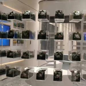 Custom Sizes Transparent Acrylic <b>Display</b> <b>Stand</b> Showroom <b>Display</b> Racks Lattice <b>Display</b> Cabinet for Shops Supermarket - Product Image 5