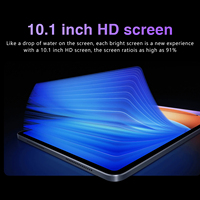 Tablet PC de 10.1 Pulgadas, 12GB, 128GB, Octa Core, Android 15, 5G, WiFi, con Lápiz y Teclado, para Juegos, Educación, Negocios y Uso Profesional