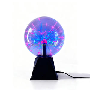 Lámpara de bola de Plasma alimentada por USB sensible al tacto ABS nebulosa <span class=keywords><strong>esfera</strong></span> globo <span class=keywords><strong>electricidad</strong></span> estática luz nocturna ambiental suministro de batería AAA - Product Image 6