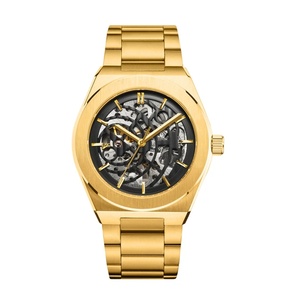 Montres-bracelets mécaniques de luxe haut de gamme pour hommes, style affaires, mouvement automatique japonais, cadran en verre, boucle, vente en ligne - Product Image 2