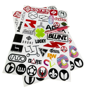 可打印乙烯基贴纸纸 A4 光面贴纸纸 哑光贴纸 210X297mm 小型企业定制包装 - Product Image 3