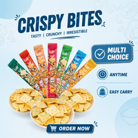 Chips de Patata Sin Freír, Sin Aditivos, Snack Natural Premium, Mezcla de Sabores, Exportación, HACCP, ISO, Para Familias y Escuelas