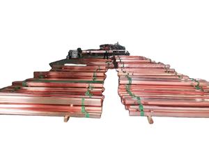 C11000 Hochleitfähige Kupfer-Stromschiene zum Schweißen und Biegen, 99,995% Reines Kupfer für Computerräume und Blitzschutz-Erdungsleitungen - Product Image 2