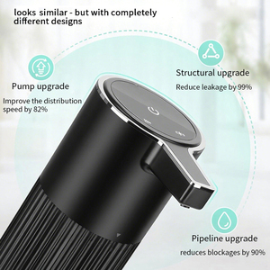 Vente flash : Distributeur de savon moussant électrique rechargeable par USB 400 ml, mains libres, sans contact, avec capteur automatique - Product Image 4