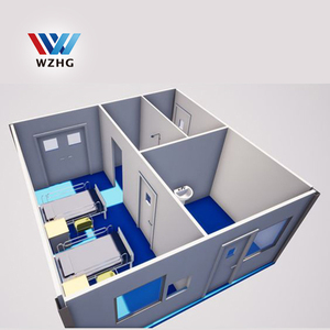 Modular de paquete plano prefabricadas de movile hospital camión casas 20ft 40ft clínica móvil contenedor - Product Image 2