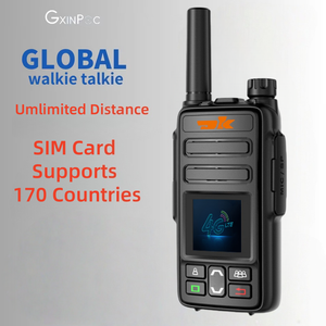 DK-K2 हैंडहेल्ड वॉकी टॉकी 100 किलोमीटर 200 किलोमीटर 5000 किलोमीटर लंबी दौड़ में 4 जी लंबी चलने वाले रेडियो इंटरकॉम जीज्म वॉकी टॉकी की की टकी की है। - Product Image 2