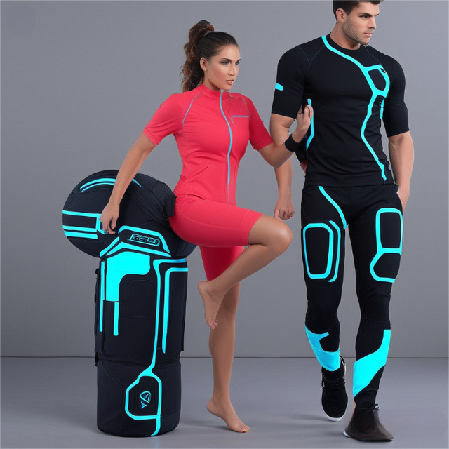 Best Wireless App-Connected Full Body Gym Workout Vest Smart Fitness Product for Lazy People EMS Training Suit