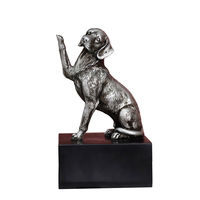 Reco – serre-livres en résine, animaux, Statue, chien, décor de maison