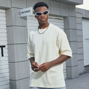 Camisetas Blancas de Algodón 100% Tejidas al por Mayor, Camisetas de Hombre con Estampado Gráfico Personalizado - Product Image 5