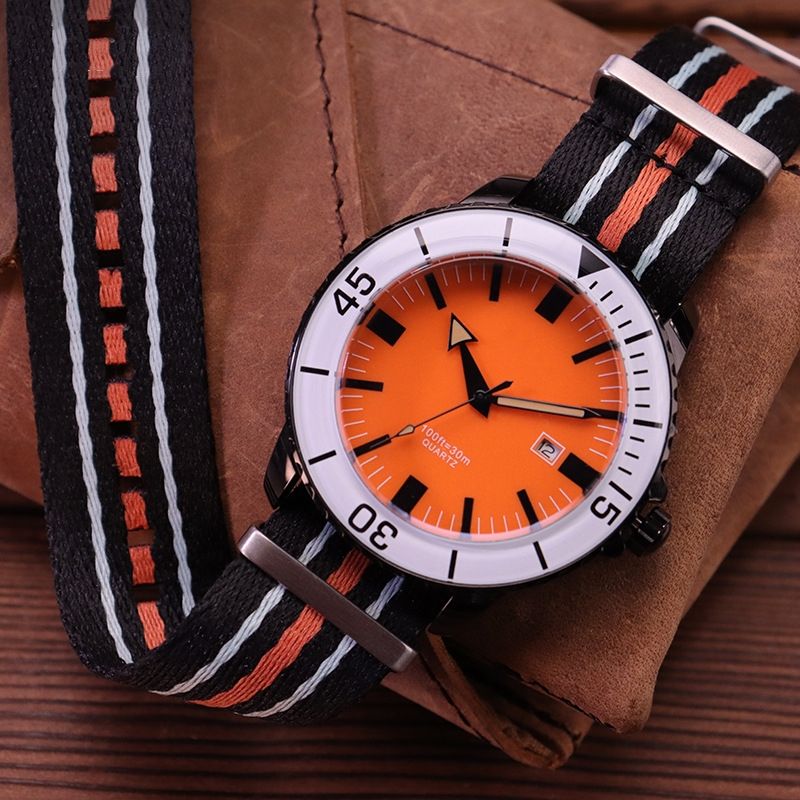 Black white red nylon