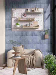 Carrelage en porcelaine pleine masse brillant haut de gamme Medici, épaisseur 9 mm, 75x300 mm, avec garantie de 3 ans pour salle de bain, chambre et salon - Product Image 3