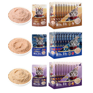 Comida Húmeda para Gatos en Bolsa Portátil <span class=keywords><strong>de</strong></span> 85g, Venta al por Mayor en China, Personalizable, Alta Palatabilidad, Larga Vida Útil, Snack para Mascotas - Product Image 3
