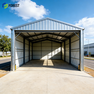 โกดังเหล็กสำเร็จรูปอัจฉริยะขนาด 15x30x10 เมตร ประกอบง่าย รวดเร็ว โรงงานผลิตสีเขียวชั้นนำ โรงเก็บของเกษตรกรรม - Product Image 1