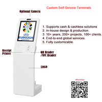 ITK Bill Cash Machine Self Service Touch Crypto Atm Paiement automatique par kiosque avec espèces et cartes Paymen Cash Recycler Machine