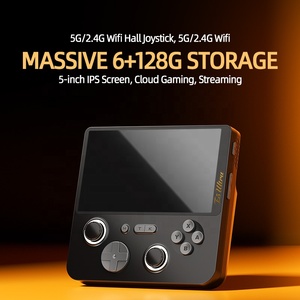 2025 thiết kế mới E5 siêu 5 inch Retro cầm tay trò chơi giao diện điều khiển Android 14 hệ thống 128GB PSP PS2 Túi <span class=keywords><strong>Video</strong></span> Trò chơi Máy nghe nhạc - Product Image 3