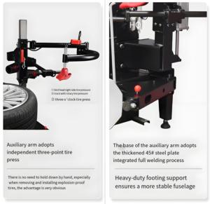 2024 Nieuwe Velg 26 Inch Leun Back Automatische Band Wisselmachine Met Auto Band Picker Band Fitting Machine Fabriek Prijs Verkoop