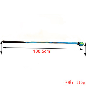 Corde d'entraînement pour swing de golf, poignée en caoutchouc et nylon, jusqu'à 44 pouces, aide à la pratique en intérieur, ambidextre - Product Image 4