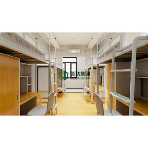 Op maat gemaakt modern design, volledig verstelbaar <span class=keywords><strong>bed</strong></span> van koudgewalst staal voor studenten en afgestudeerden op universiteiten en in appartementen. - Product Image 3