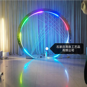 Nuevo soporte LED en forma de arco de Metal de FURUN LEDA Soporte de iluminación decorativa de fondo de escenario de boda - Product Image 4