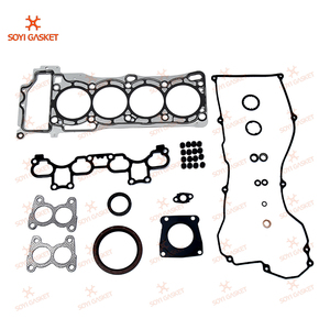 NISS an QG18 N16 Groupe de joints de culasse d'équipement d'origine 10101-4M787 Anneau de couverture de moteur Pièces automobiles Joint d'huile de révision complète - Product Image 1
