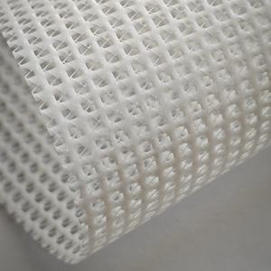 Material/9X9 bahan kain jala poliester berlapis PVC warna untuk pagar pengaman jala yang dapat ditarik untuk bayi dan hewan peliharaan - Product Image 3