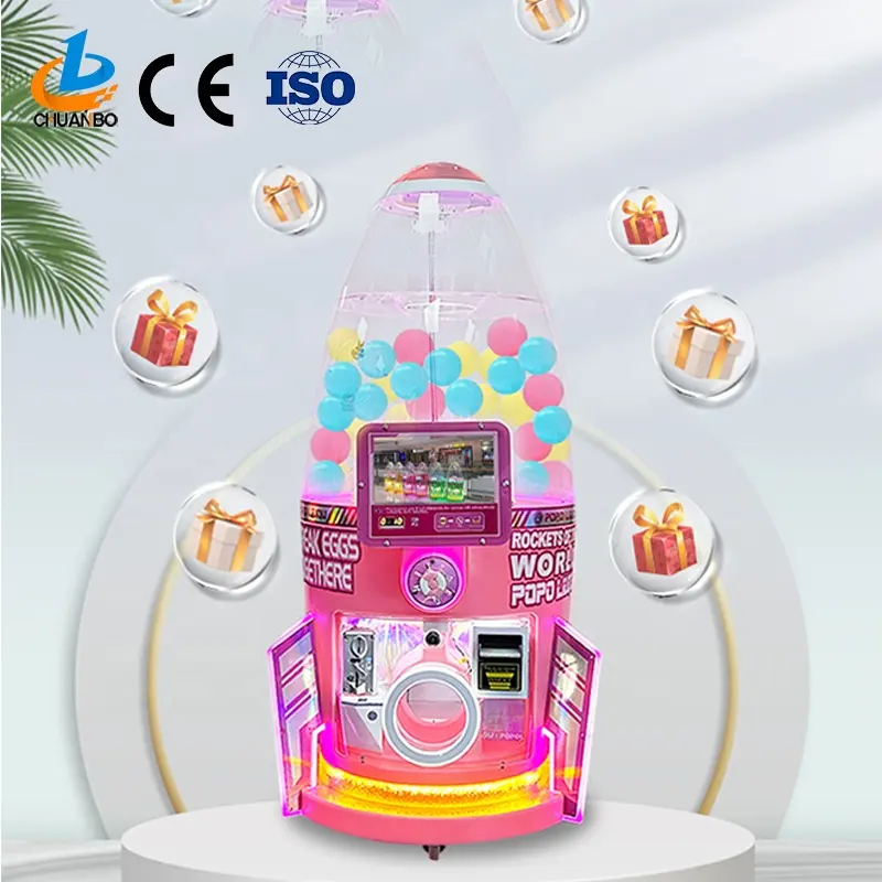 Macchina da gioco a gettoni capsula giocattolo di alta qualità distributore automatico giocattolo per bambini che esegue il distributore automatico