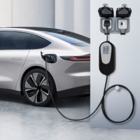 Nouvelle station de recharge portable intelligente à reconnaissance d'empreintes digitales Star EV Charger Level2 3.5kW 32A EVSE IP65 étanche
