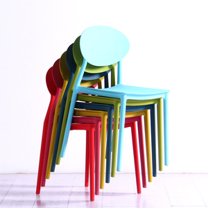 Ingrosso Sillas nordico mobili moderni <span class=keywords><strong>rosa</strong></span> Cafe Pp <span class=keywords><strong>cucina</strong></span> moderna in plastica sedia da ristorante per sala da pranzo - Product Image 2