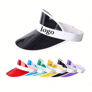 Casquette de sport unisexe en PVC avec visière réglable pour le tennis, le golf, la course à pied, les activités de plein air quotidiennes pour hommes et femmes, cadeau promotionnel d'été - Product Image 4