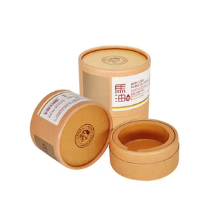 Emballage personnalisé pour soins de la peau, boîte <span class=keywords><strong>cylindrique</strong></span> en papier, tube pour pilules, complément alimentaire, boîte à thé - Product Image 5